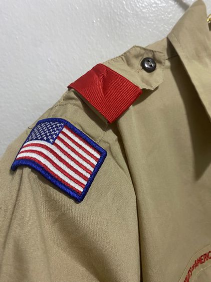 เสื้อboy scouts america ไซส์2XL รอบอก48นิ้ว ไหล่17นิ้ว ยาว30นิ้ว  รูปที่ 6