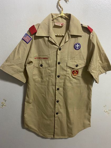 เสื้อboy scouts america ไซส์M รอบอก41นิ้ว ไหล่16.5นิ้ว ยาว29นิ้ว รูปที่ 2