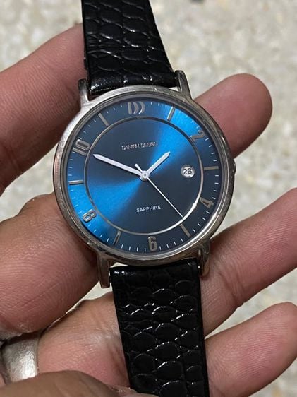 นาฬิกายี่ห้อ DANISH  design  ของแท้มือสอง ตัวไททาเนียม 950฿ รูปที่ 1