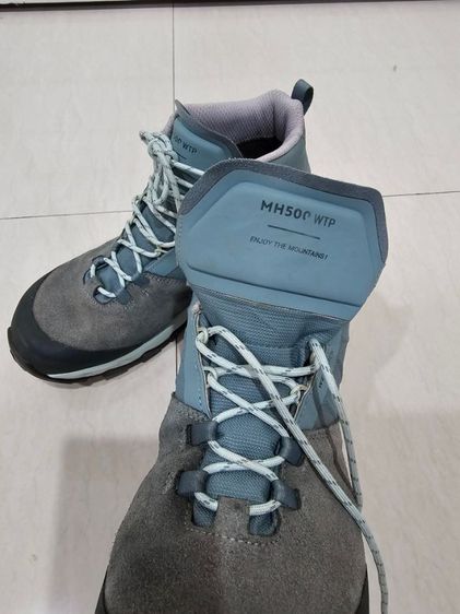 รองเท้าเดินป่า หุ้มข้อ ผู้หญิง MH500 Size EU 41, US 9.5, UK 7 (26 cm) สภาพดีมาก เบา เดินสบาย พื้นยางเกาะแน่น
เดินลุยน้ำสบายมากกันน้ำได้จริง รูปที่ 9
