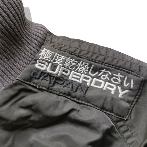 Superdry Japan Extremely Dry Green Army Jacket  รอบอก 45” รูปที่ 3