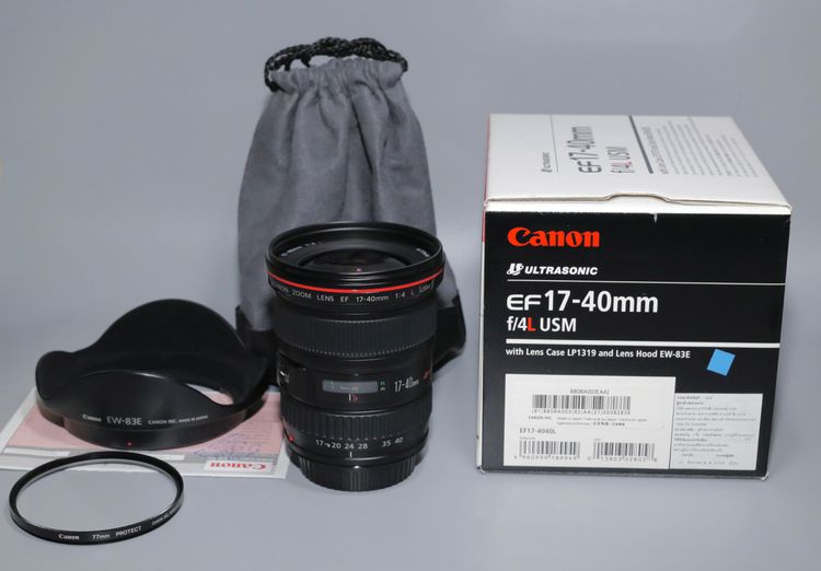 เลนส์ซูม Canon 17-40 F4L USM