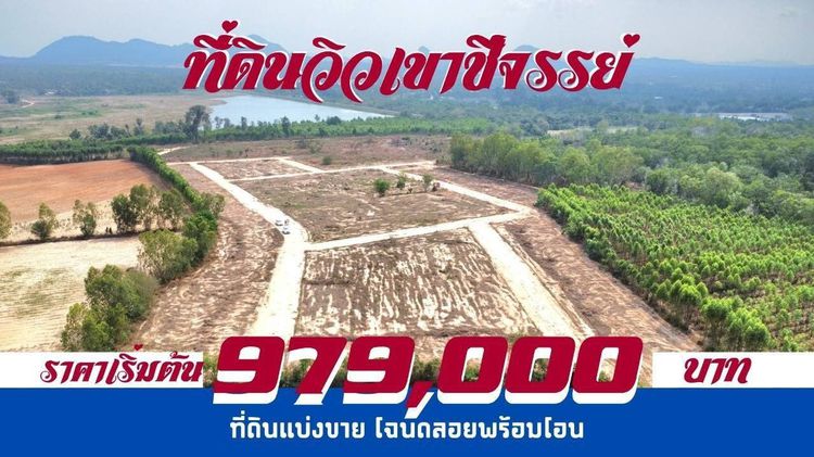 ขายที่ดินเปล่า วิวเขาชีจรรย์ ราคาดีมาก ตรวละ 11000 บาท ผ่อนกับเจ้าของ Land with a view of Khao Chi Chan Pattaya at Great Price and Good Deal