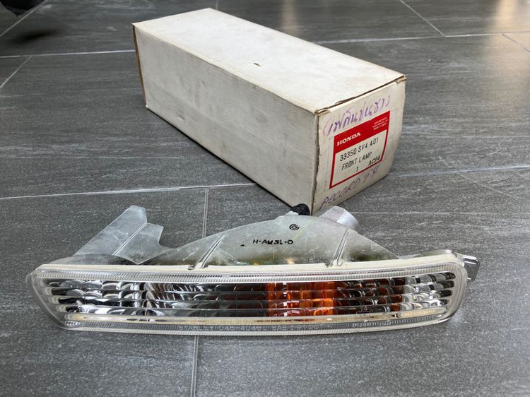 ไฟเลี้ยวขาว Honda Accord G5 รุ่นโฉมปี 1994-1997 กันชนหน้าซ้าย ของแท้ ใหม่ รูปที่ 7