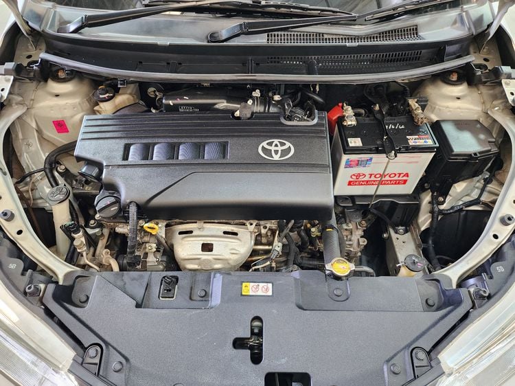 Toyota Yaris ATIV 2019 1.2 E Sedan เบนซิน ไม่ติดแก๊ส เกียร์อัตโนมัติ บรอนซ์เงิน รูปที่ 3