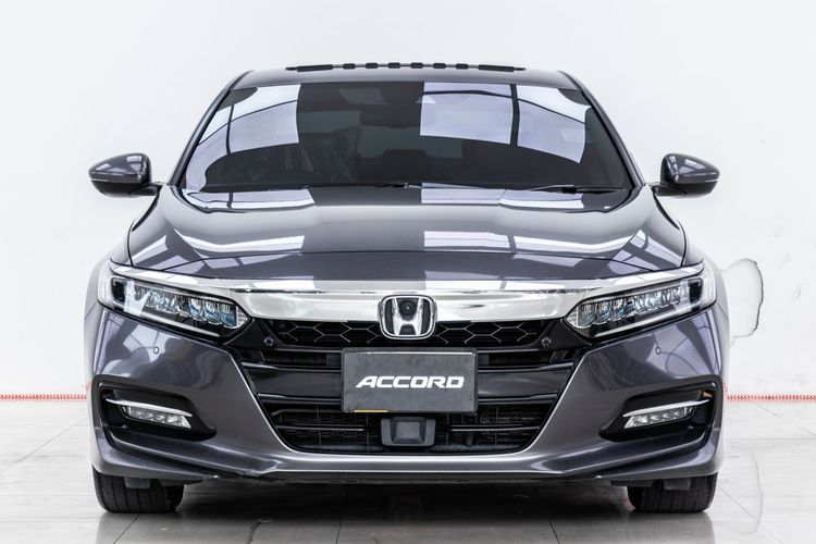 Honda Accord 2019 2.0 Hybrid Tech Sedan ปลั๊กอินไฮบริด (PHEV) ไม่ติดแก๊ส เกียร์อัตโนมัติ เทา รูปที่ 4