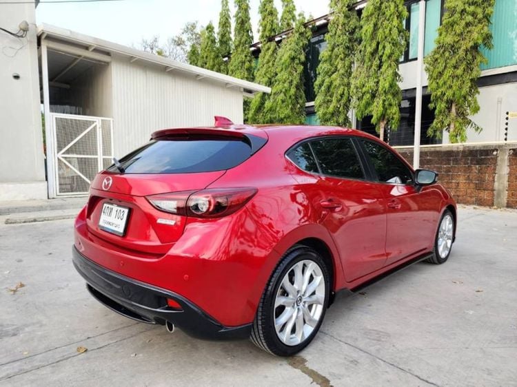 Mazda Mazda3 2015 2.0 S Sedan เบนซิน ไม่ติดแก๊ส เกียร์อัตโนมัติ แดง รูปที่ 3