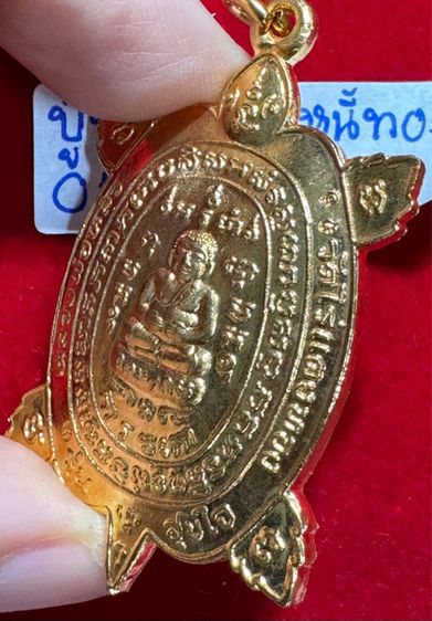 พญาเต่าเรือน รุ่นเจ้าสัว ปี 2538 บล็อกสายฝน เนื้อเปียกทองคำ หลวงปู่หลิว วัดไร่แตงทองจังหวัดนครปฐม รูปที่ 14