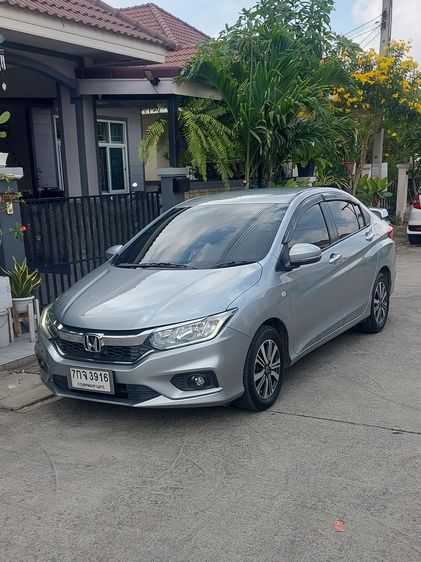 Honda City 2018 1.5 V Plus i-VTEC Sedan เบนซิน ไม่ติดแก๊ส เกียร์อัตโนมัติ เทา
