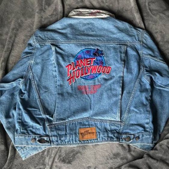 Planet Hollywood jacket jeans (chicago)​ ปี1991 รูปที่ 5