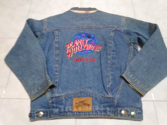 Planet Hollywood jacket jeans (chicago)​ ปี1991 รูปที่ 7
