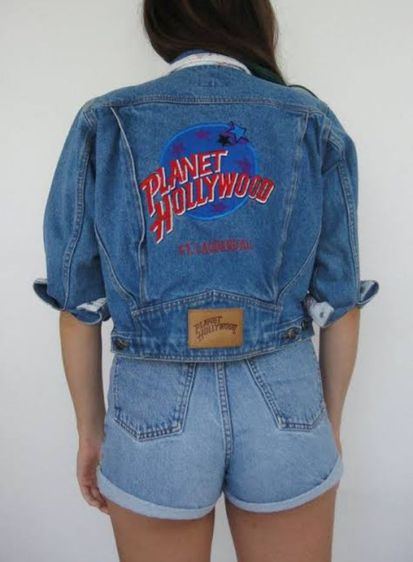 Planet Hollywood jacket jeans (chicago)​ ปี1991 รูปที่ 3