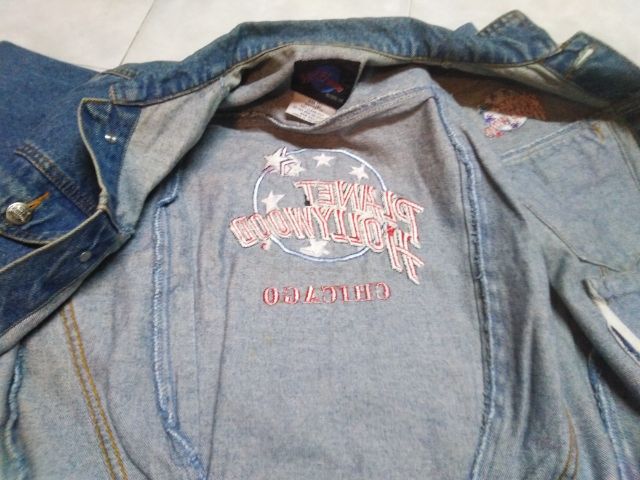 Planet Hollywood jacket jeans (chicago)​ ปี1991 รูปที่ 9