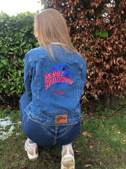Planet Hollywood jacket jeans (chicago)​ ปี1991 รูปที่ 4
