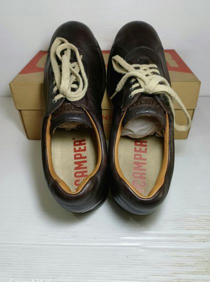 CAMPER Sneakers 45EU(29.0cm) Original ของแท้ มือ 2 สภาพใกล้เคียงของใหม่, รองเท้า CAMPER หนังแท้ พื้นเต็ม ป้ายครบ Soft และเชือกแท้ สวยมาก รูปที่ 13