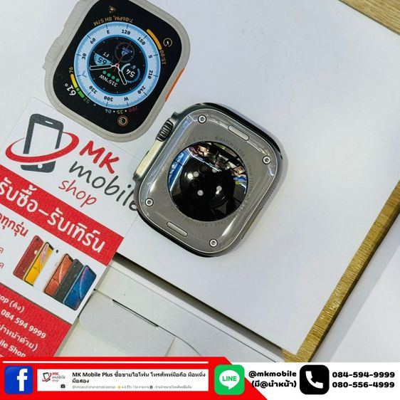 🔥 Apple watch Ultra 49 mm Titanium Case - Yellow ocean band ศูนย์ไทย 🏆 สภาพงาม มี Apple care plus ถึง18-11-2567 🔌 อุปกรณครบกล่อง 💰 รูปที่ 8