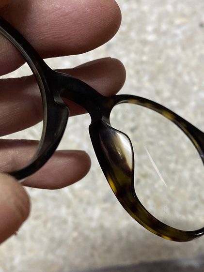 แว่นตา BURBERRY  ของแท้มือสอง ติดเลนส์สายตามา   ขนาดหน้าแคบ มีกล่องแทน  1200฿ รูปที่ 5