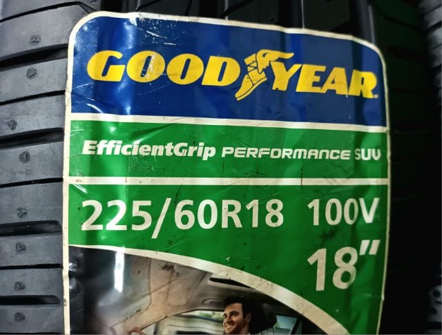 Goodyear 225 60 18 ปี22 ยางใหม่ค้างปี ประกันบวม 2 ปี ใส่ฟรี-ส่งฟรี(เก็บเงินปลายทาง)ชุดละ 12990.-NET รูปที่ 2