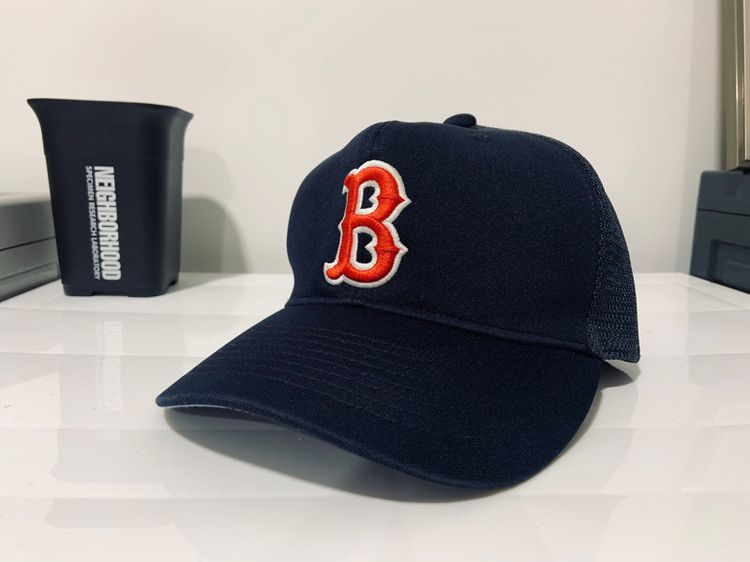 หมวกเบสบอลทีม BOSTON RED SOX รุ่นเก่า แท้ 💯 สภาพใหม่มาก ดีเทลสวย ด้านหลังปรับระดับได้ หายากน่าสะสมครับ รูปที่ 2