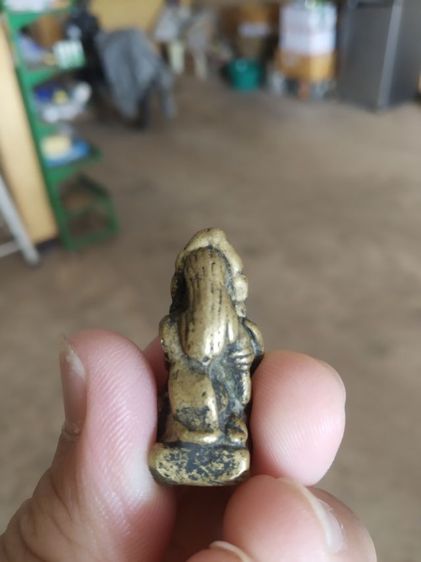 พระเนื้อทองเหลือง(พระรูปหล่อพระแม่โพสพ(เทพเจ้าหรือเทวีแห่งข้าว)พระหลวงพ่ออิ่มวัดหัวเขา(สุพรรณบุรี)(020307))พระบ้านพระเครื่องรางของมงคล รูปที่ 16