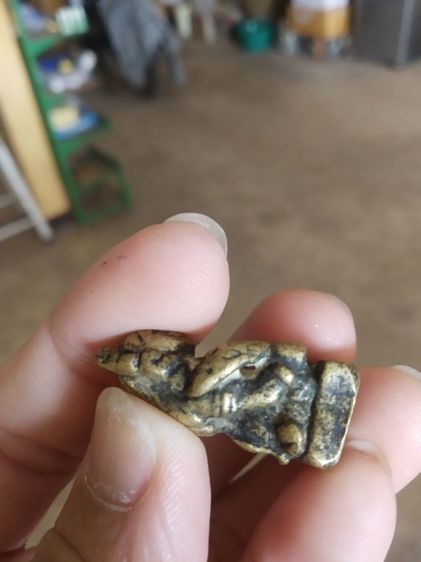 พระเนื้อทองเหลือง(พระรูปหล่อพระแม่โพสพ(เทพเจ้าหรือเทวีแห่งข้าว)พระหลวงพ่ออิ่มวัดหัวเขา(สุพรรณบุรี)(020307))พระบ้านพระเครื่องรางของมงคล รูปที่ 8