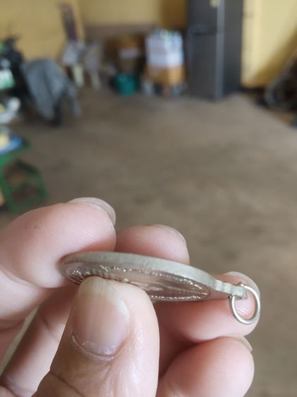 พระเหรียญเนื้อกะไหล่เงิน(พระพิมพ์พระครูประภากรณ์วิชัย(ทวน)หลังหลวงปู่ศุขวัดโพธิ์งาม(รุ่นสมโภชพระบรมสารีริกธาตุ)(ชัยนาท))พระเครื่องรางของมงคล รูปที่ 10