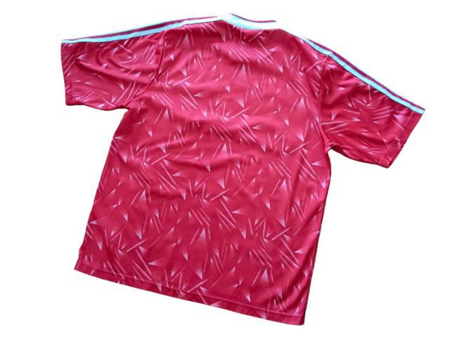 Football Shirt LIVERPOOL 1989-90 Home adidas รูปที่ 2
