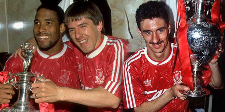 Football Shirt LIVERPOOL 1989-90 Home adidas รูปที่ 8