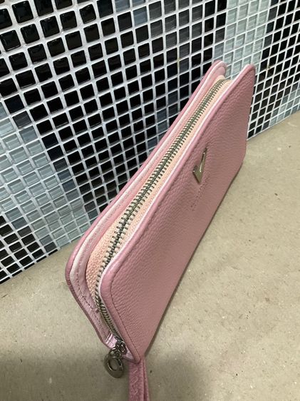 กระเป๋าสตางค์ สีชมพูพาสเทล รูปที่ 5