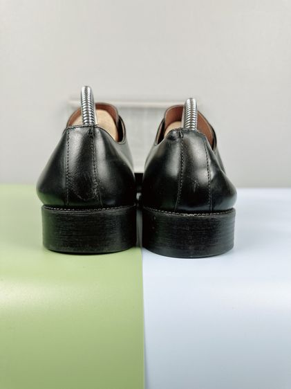รองเท้าหนังแท้ Todd Welsh Sz.12us46eu30cm Made in Italy สีดำ พื้นหนัง สภาพสวยงาม ไม่ขาดซ่อม ใส่เรียนทำงานได้ รูปที่ 4