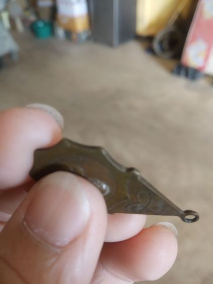 พระเหรียญเนื้อทองแดง(เหรียญพระครูสาทรขันติธรรม(หลวงพ่อห่อ)หลัง(พระหลวงพ่อจำปา)(วัดหนองม่วงเก่า)(จังหวัดชลบุรี))พระบ้านพระเครื่องรางของมงคล รูปที่ 9