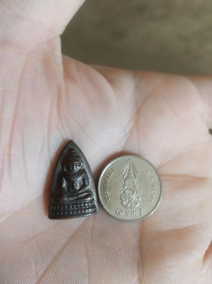 พระเหรียญพิมพ์เล็ก(พระชัยวัฒน์หลังเตารีดวัดสุทัศน์เทพวนาราม(รุ่นเพ็ญพุทธอธิบดี)(จังหวัดกรุงเทพมหานครปี2531))พระบ้านพระเครื่องรางของมงคล รูปที่ 3