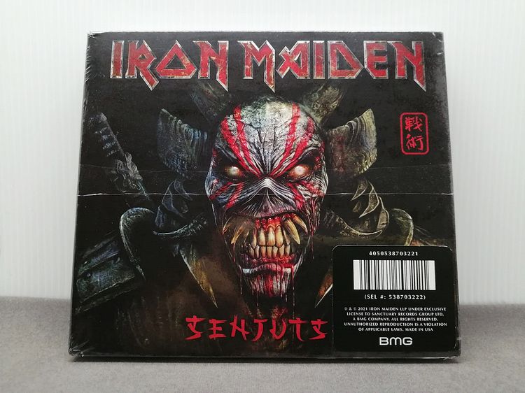 แผ่น CD ซีดีเพลง Iron Maiden ชุด Senjutsu Digipack Target (2CD) สินค้า ซิลปิดสนิท พร้อมแพ็คจัดส่ง ครับ รูปที่ 2