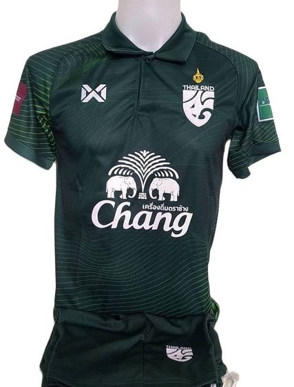 เสื้อยืด อื่นๆ เขียว เสื้อฟุตบอลกีฬาผู้ชายทีมชาติไทยชุดชิงแชมป์อาเชี่ยน (Thailand Asian Cup) ตัวฤดูกาล 2023 ชุดใหม่ล่าสุด