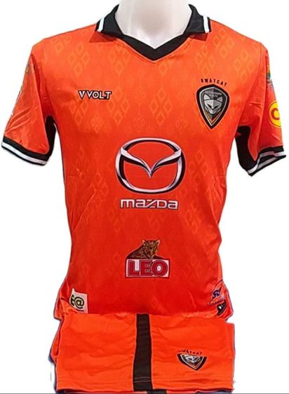 เสื้อยืด อื่นๆ ส้ม เสื้อกีฬาฟุตบอลผู้ชายทีมสโมสรฟุตบอลนครราชสีมา มาสด้า (Nakhonratchasima) ตัวฤดูกาล 2023