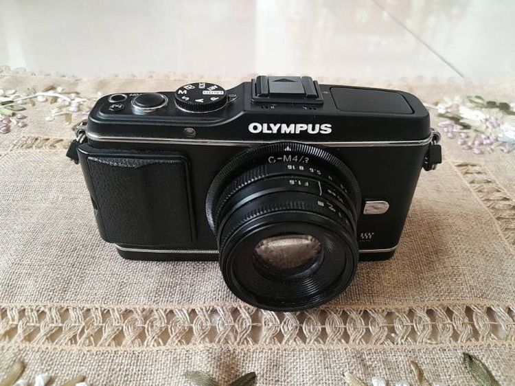 ขายกล้องโอลิมปัส olympus pen e-p3 + lens 35mm F1.6 เลนส์หน้าชัดหลังเบลอ ที่ชาร์จ สายคล้องกล้อง เมม8gb จอแสดงผลแบบทัชสกรีน Full HD video รูปที่ 3