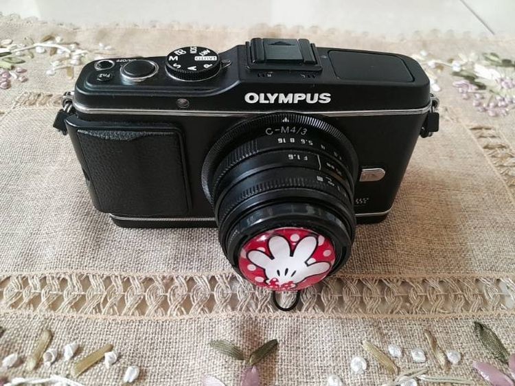 ขายกล้องโอลิมปัส olympus pen e-p3 + lens 35mm F1.6 เลนส์หน้าชัดหลังเบลอ ที่ชาร์จ สายคล้องกล้อง เมม8gb จอแสดงผลแบบทัชสกรีน Full HD video รูปที่ 5