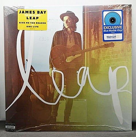 ภาษาอังกฤษ แผ่นเสียง James Bay ชุด Leap 1LP WM Exclusive Blue Marble Vinyl (Sealed) พร้อมแพ็คจัดส่ง ครับ
