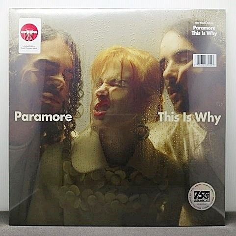 แผ่นเสียง Paramore ชุด This is Why 1LP Metallic Gold Vinyl (Sealed) พร้อมแพ็คจัดส่ง ครับ รูปที่ 1