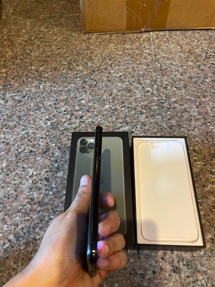 ขายถูกๆไอโฟน11ProMaxสีหายากMinight Green64กิ๊กมีกล่องอีมี่ตรงสภาพสวยมากใช้งานดีสูนTrueถูกๆ รูปที่ 6