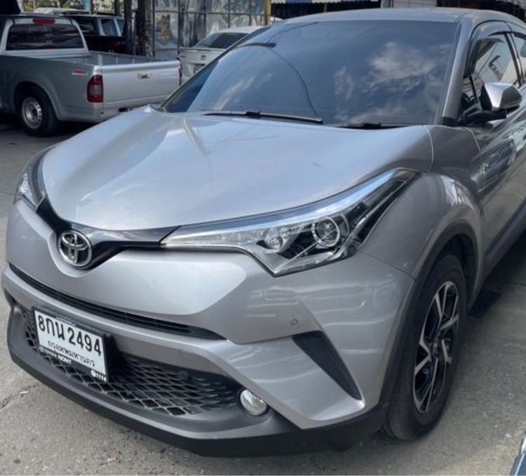 Toyota C-HR 2019 1.8 HV Mid Sedan เบนซิน ไม่ติดแก๊ส เกียร์อัตโนมัติ เทา