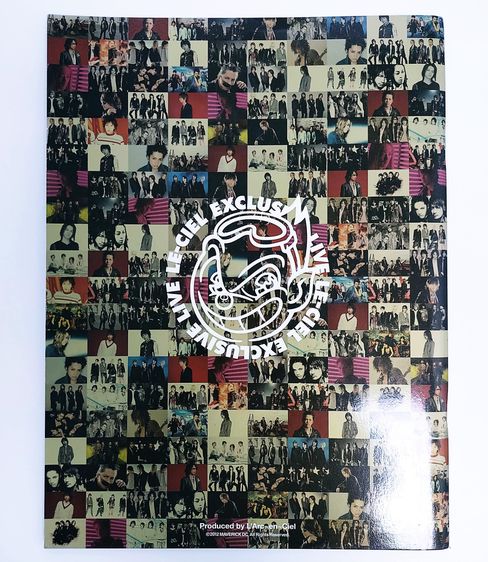 L'Arc-en-Ciel LE-CIEL EXCLUSIVE LIVE 2012 Pamphlet หนังสือที่ระลึกจากคอนเสิร์ตวงลักอ็องเซียล สภาพเหมือนใหม่ หายากมากครับ รูปที่ 2
