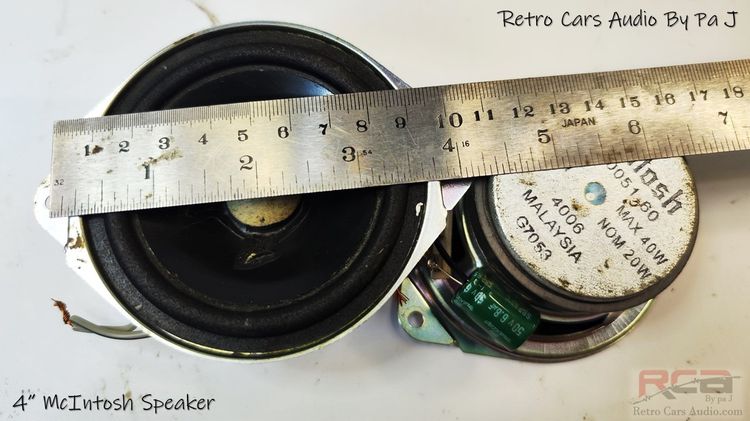 ลำโพง McIntosh เครื่องเสียงรถยนต์ รูปที่ 2
