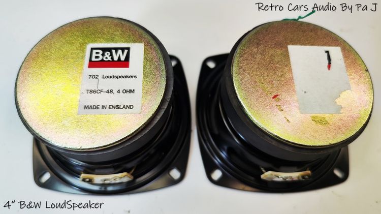 เครื่องเสียงรถยนต์ ลำโพง BW  รูปที่ 3