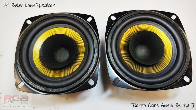 เครื่องเสียงรถยนต์ ลำโพง BW  รูปที่ 2