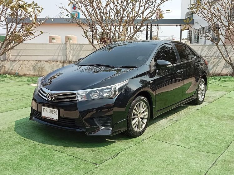 Toyota Altis 2014 1.6 G Sedan เบนซิน ไม่ติดแก๊ส เกียร์อัตโนมัติ ดำ รูปที่ 1