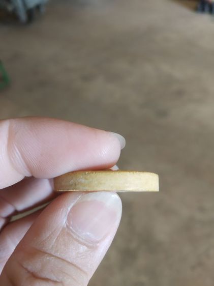 พระเนื้อผงมวลสาร(พระหลวงพ่อทองกลึง(สุนทโร)(พระผงยุคต้นหรือพระผงจันทร์ลอย)สำนักสงฆ์เจดีย์หอย(จังหวัดปทุมธานี))พระบ้านพระเครื่องรางของมงคล รูปที่ 18