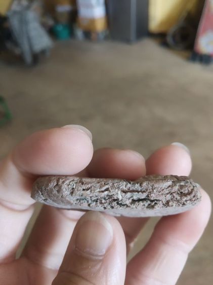 พระเนื้อดินผสมผงพิมพ์ใหญ่(พระพิมพ์พระสมเด็จพิมพ์ปรกโพธิ์หลังเรียบ(ไม่ทราบเกจิที่สร้างไม่ทราบรุ่นและอายุ)(030301))พระบ้านพระเครื่องรางของมงคล รูปที่ 12