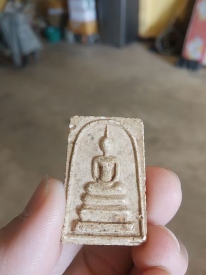 พระเนื้อผงผสมว่าน(พระสมเด็จหลังยันต์ไม่ทราบเกจิที่สร้าง(030303))พระบ้านพระเครื่องรางของมงคล รูปที่ 3