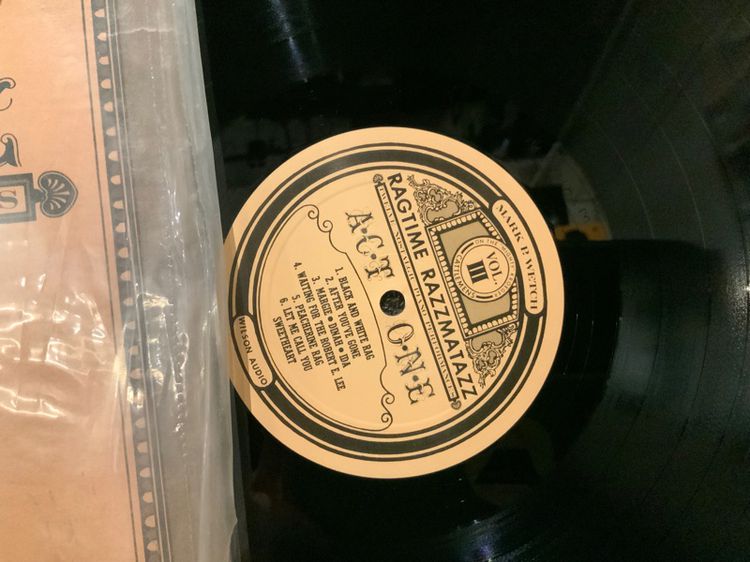 ขายแผ่นเสียงออดิโอไฟล์ Audiophile LP Wilson Audiophile Mark P. Wetch  Ragtime Razzmatazz Vol III USA 🇺🇸 Vinyl ส่งฟรี รูปที่ 3